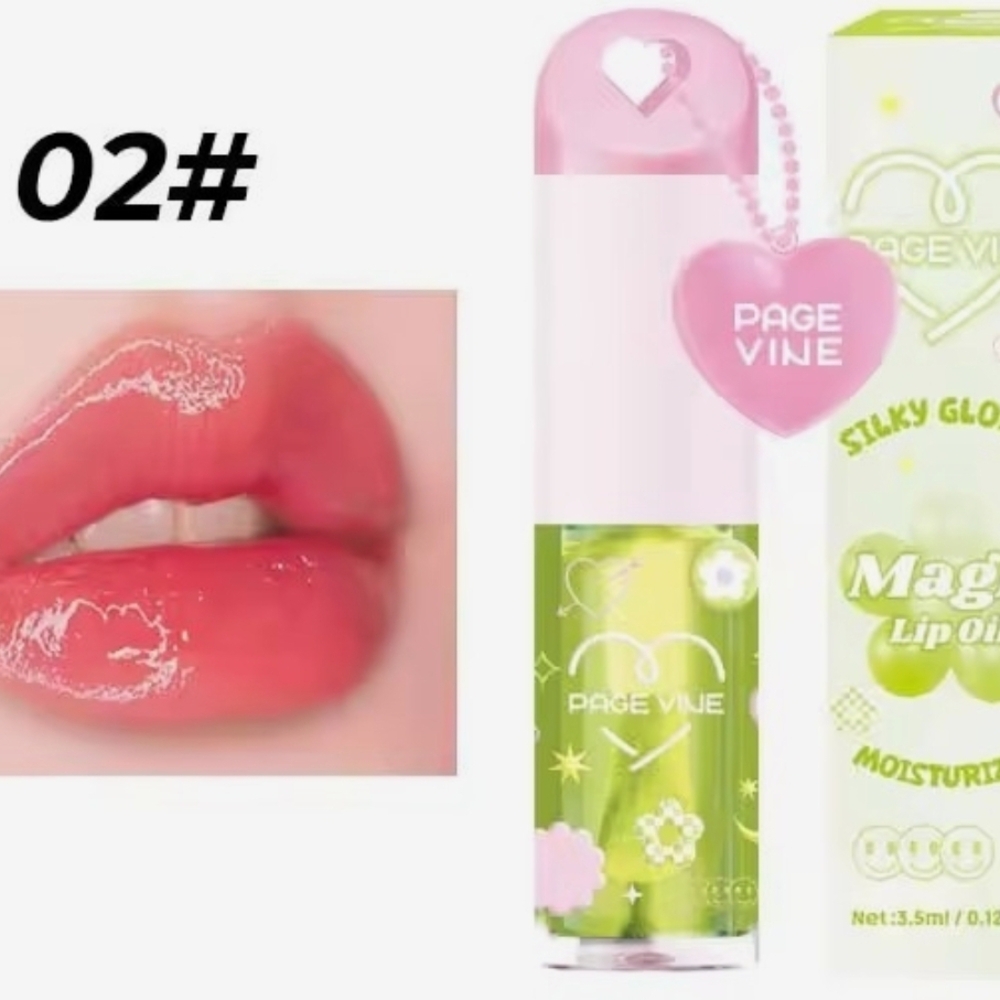 Magic Lip Oil - Glossy Red and Pink - Picture 4 of 10